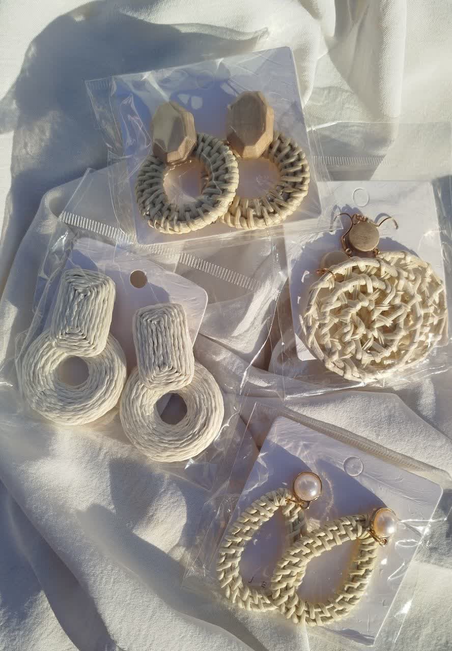 گوشواره حصیری