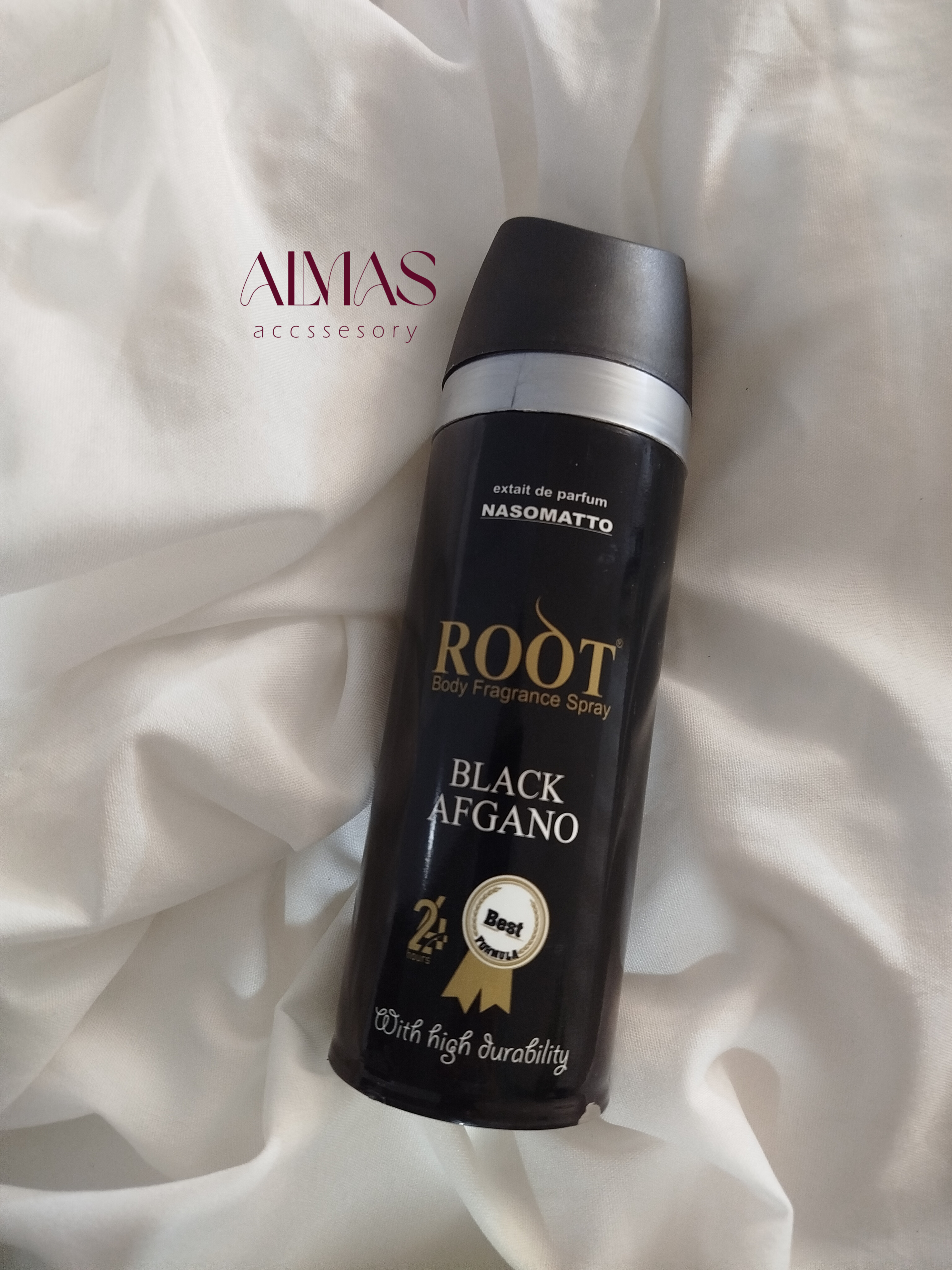 اسپری خوشبو کننده بدن روت مدل بلک افغانو 200 میل