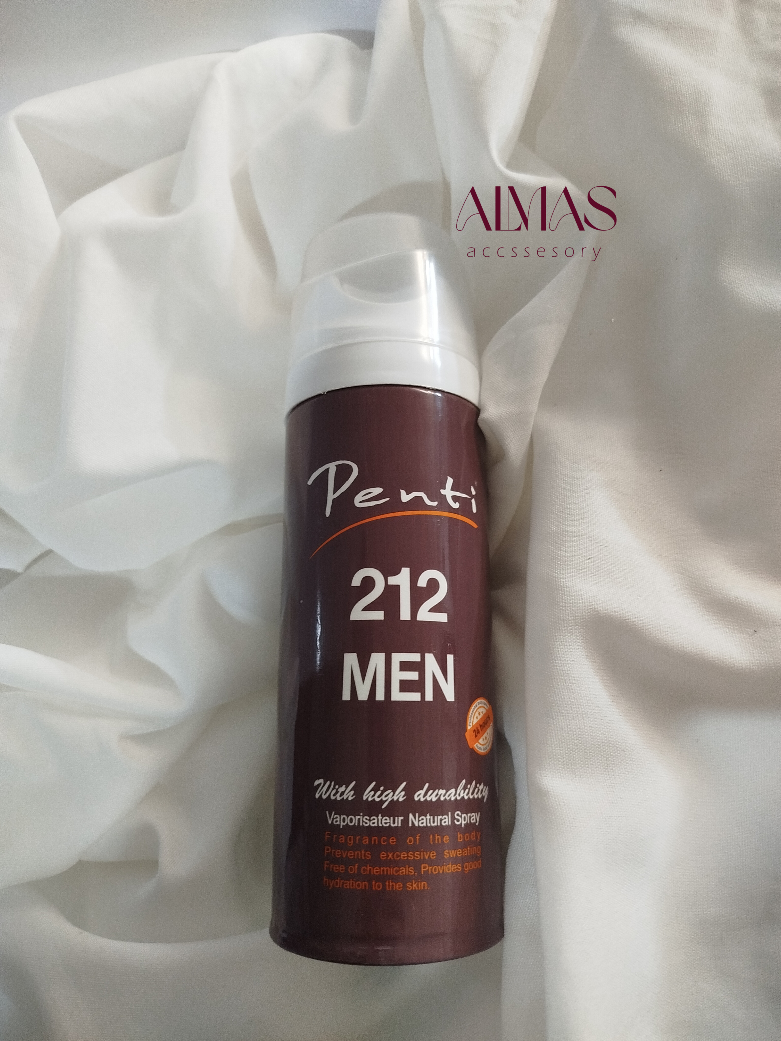اسپری خوشبو کننده بدن پنتی مدل ۲۱۲ مردانه