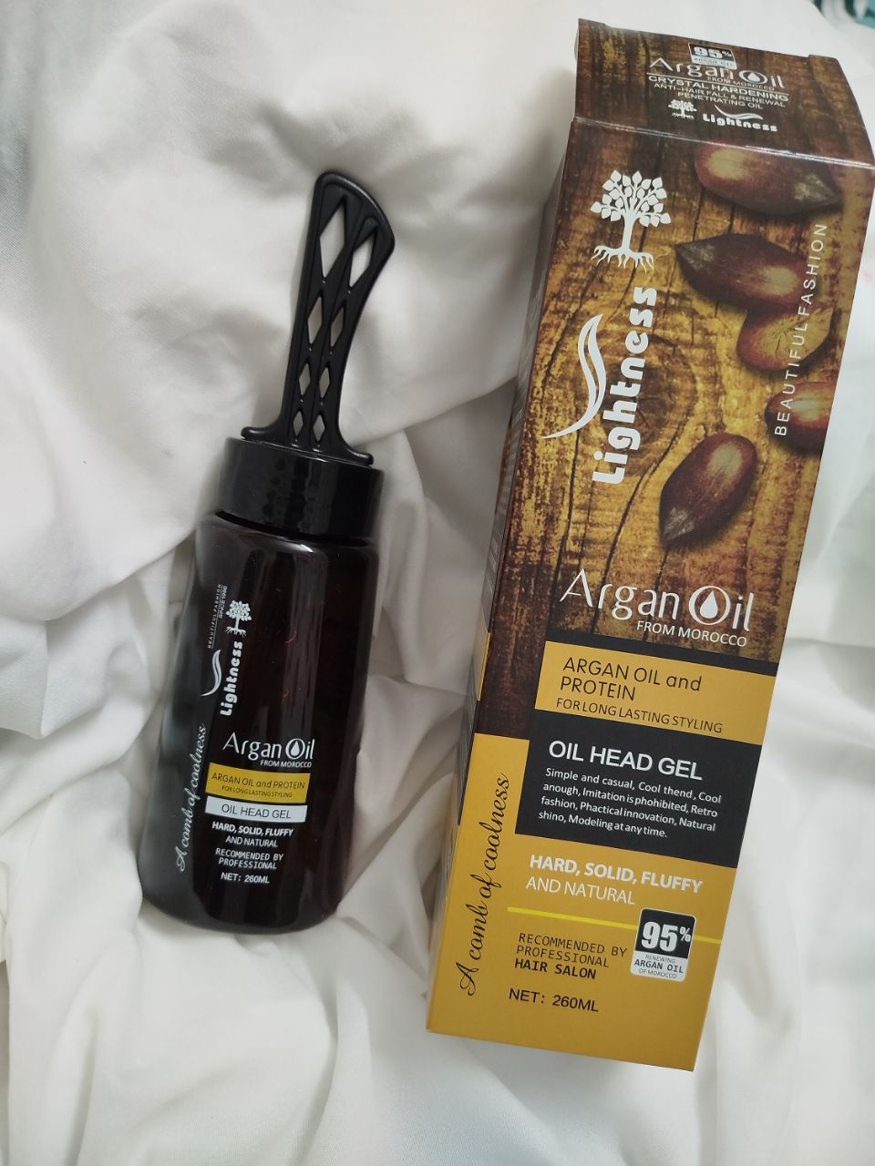 ژل مو شانه دار لایتنس