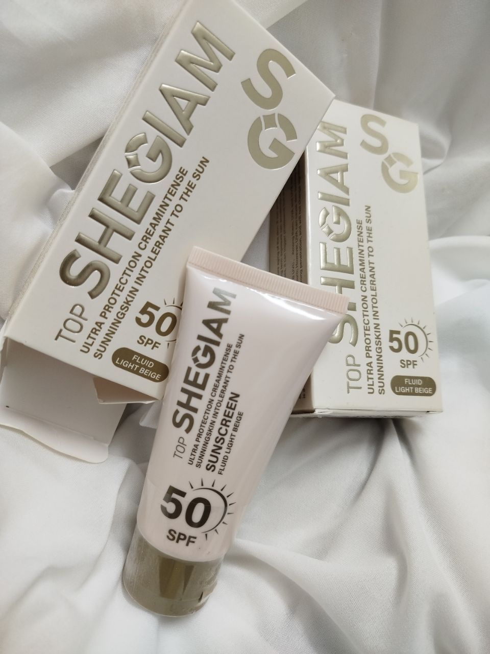 کرم ضدآفتاب رنگی شیگلم